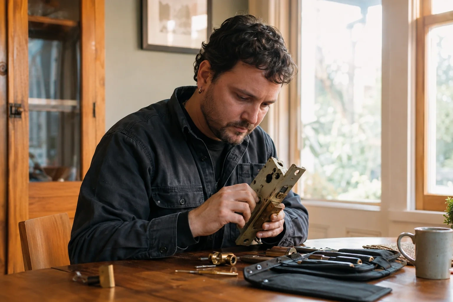 homestead secondary — illustrative locksmith photography